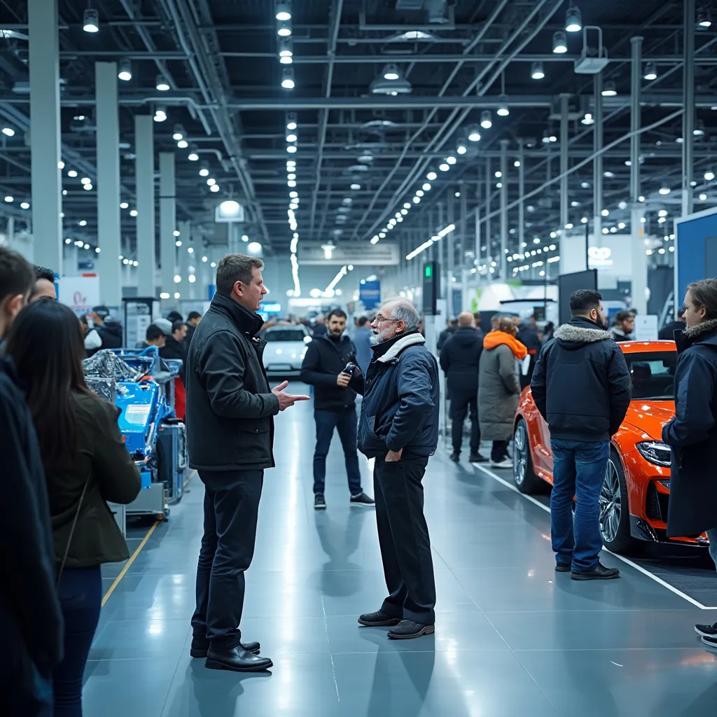 Evento automotivo com palestra e feira tecnológica